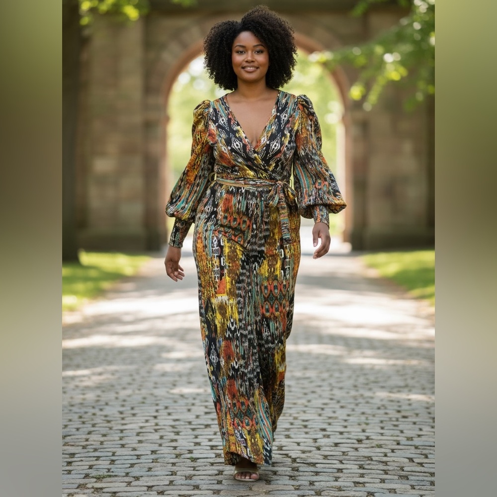 Elegant Multicolor Jumpsuit